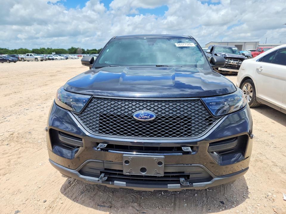 2022 Ford Explorer VIN 1FM5K8AB9NGA58133 COPART salvage auction — REAR END, Tx - Salvage Vehicle Title, sold $4,950 on 2026-07-02 (photo 5)