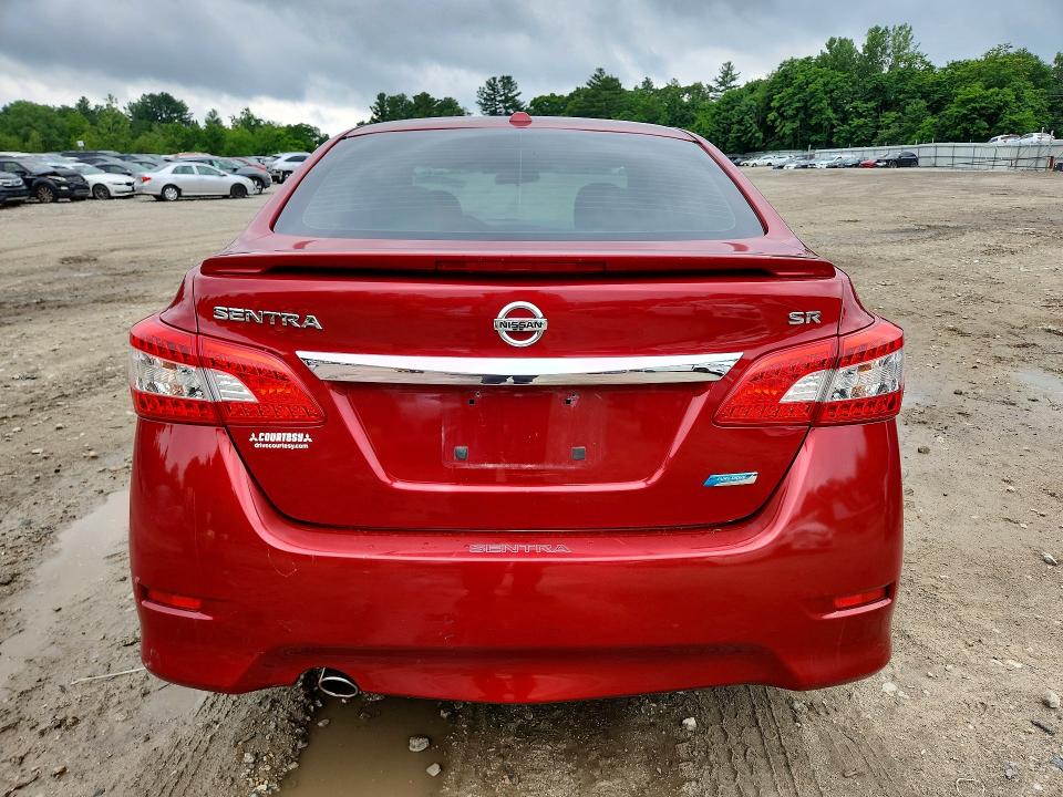 2013 Nissan Sentra VIN 3N1AB7APXDL615380 COPART salvage auction — FRONT END, Ma - Cert Of Title-Reconstrctd Coll, sold $900 on 2026-07-02 (photo 6)
