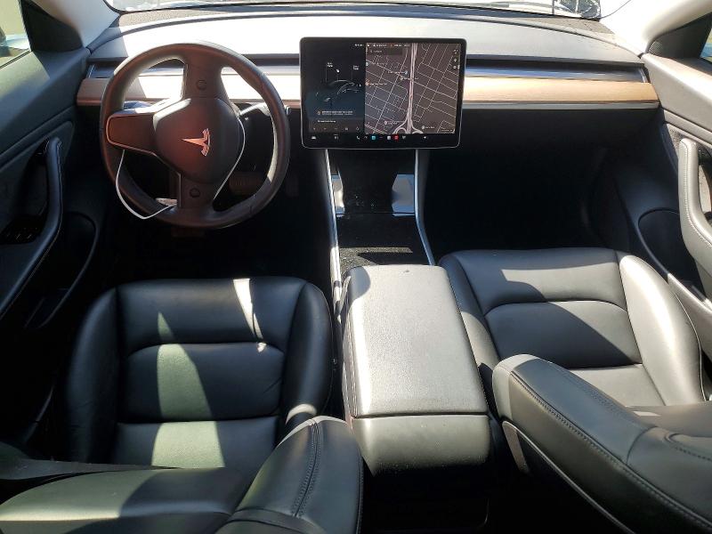 2018 Tesla Model 3 VIN 5YJ3E1EA8JF172768 COPART salvage auction — REAR END, Ca - Salvage Certificate, sold $6,200 on 2026-07-27 (photo 8)