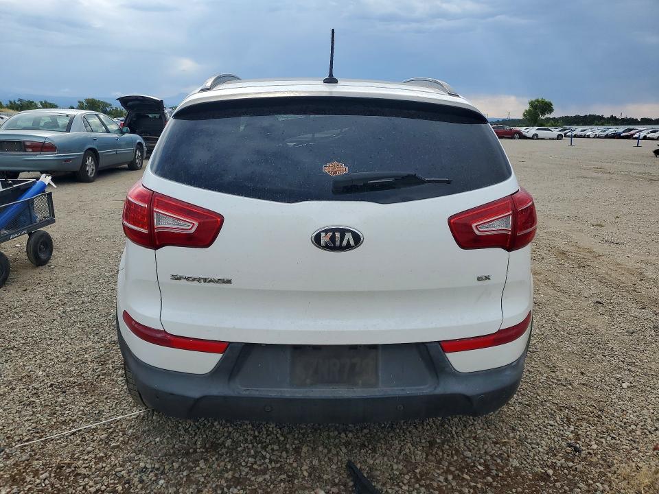 2013 Kia Sportage VIN KNDPC3A27D7461992 COPART salvage auction — FRONT END, Ca - Salvage Certificate, sold $1,650 on 2026-07-24 (photo 6)