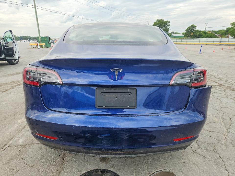 2021 Tesla Model 3 VIN 5YJ3E1EA4MF907542 COPART salvage auction — REAR END, Md - Cert Of Salvage > 75% Damage, sold $8,500 on 2026-07-15 (photo 6)
