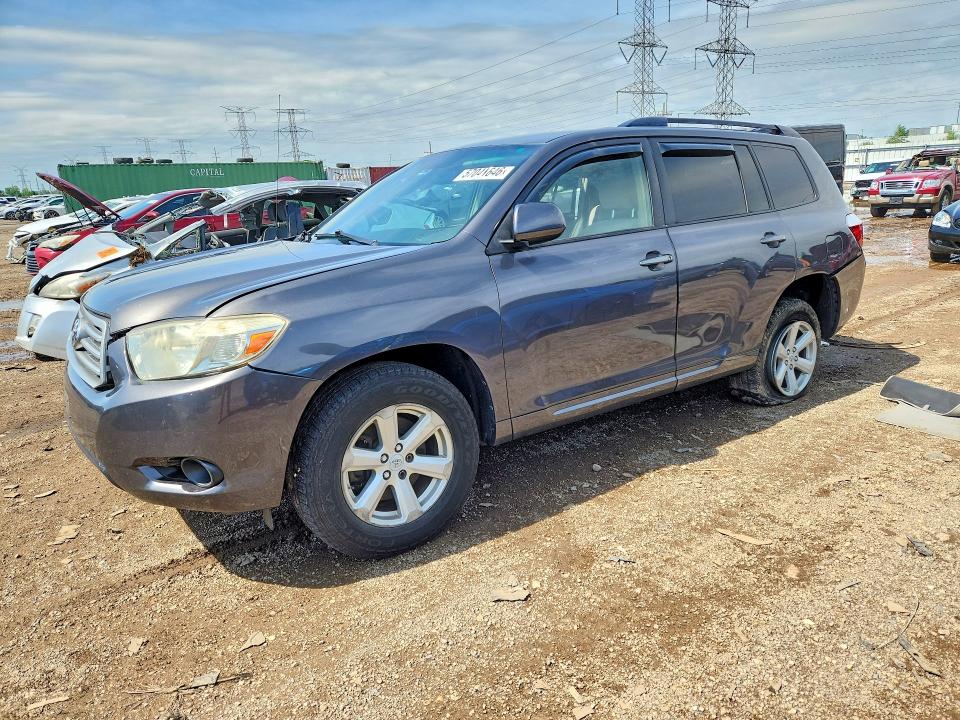 2008 Toyota Highlander VIN JTEDS41A482047487 COPART salvage auction — ALL OVER, Il - Salvage Certificate, sold $800 on 2026-07-30 (photo 1)