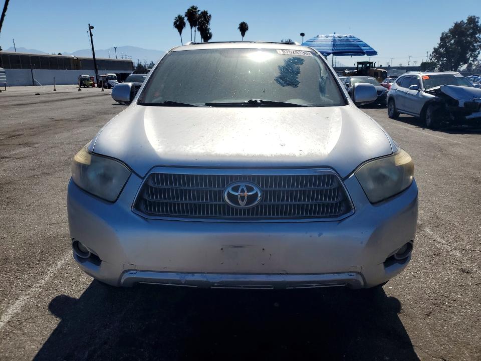 2008 Toyota Highlander hybrid VIN JTEEW44AX82001862 COPART salvage auction — NORMAL WEAR, Ca - Dis/Dlr/Exp Only Clean Title, sold $1,650 on 2026-07-10 (photo 5)