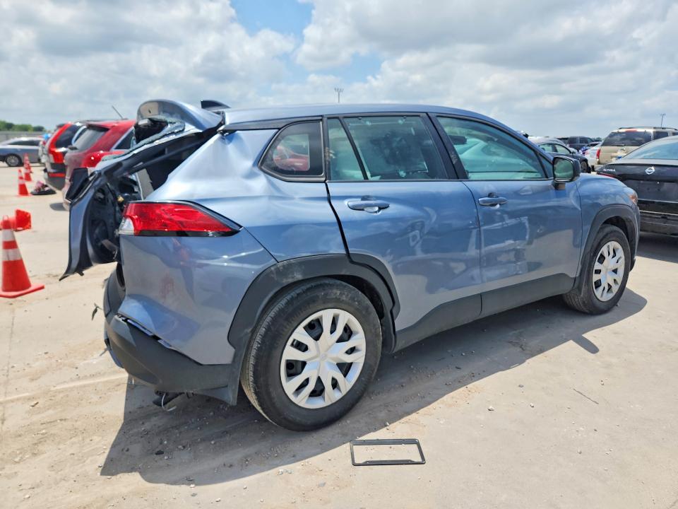 2024 Toyota Corolla cross VIN 7MUAAAAG4RV091180 COPART salvage auction — REAR END, Tx - Salvage Vehicle Title, sold $3,900 on 2026-07-16 (photo 3)
