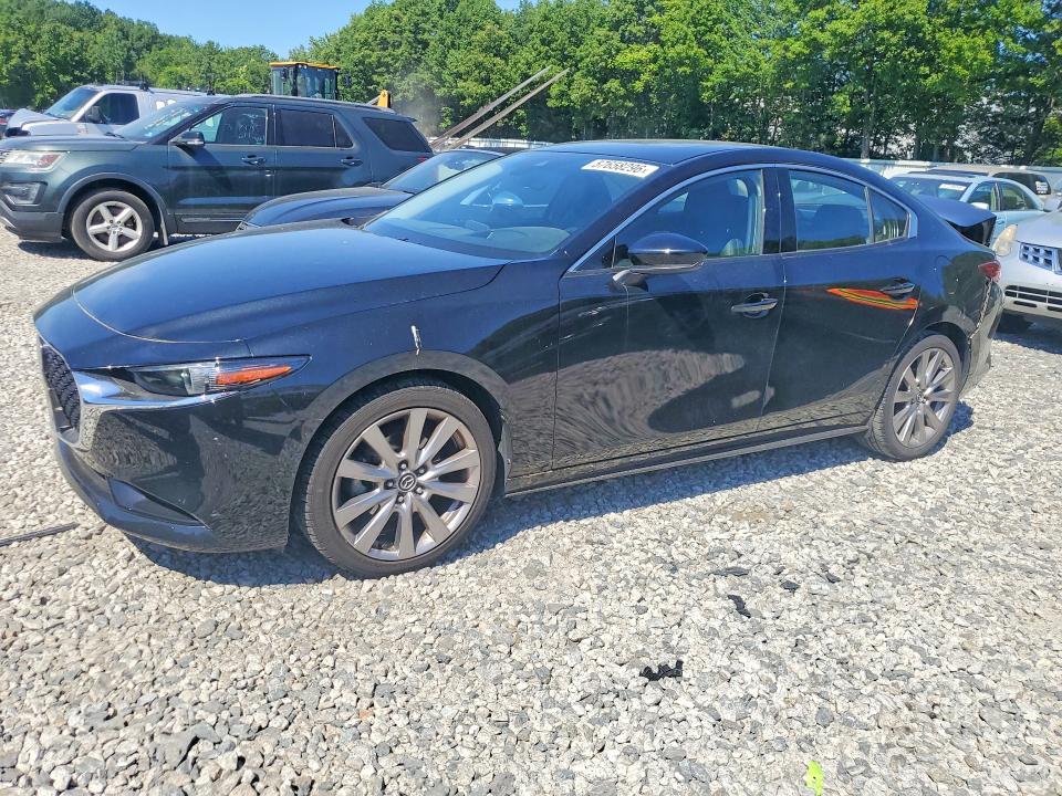 2019 Mazda 3 VIN JM1BPBEM6K1132169 COPART salvage auction — REAR END, MA - CERT OF TITLE-SALVAGE, sold $4,850 on 2026-07-30 (photo 1)