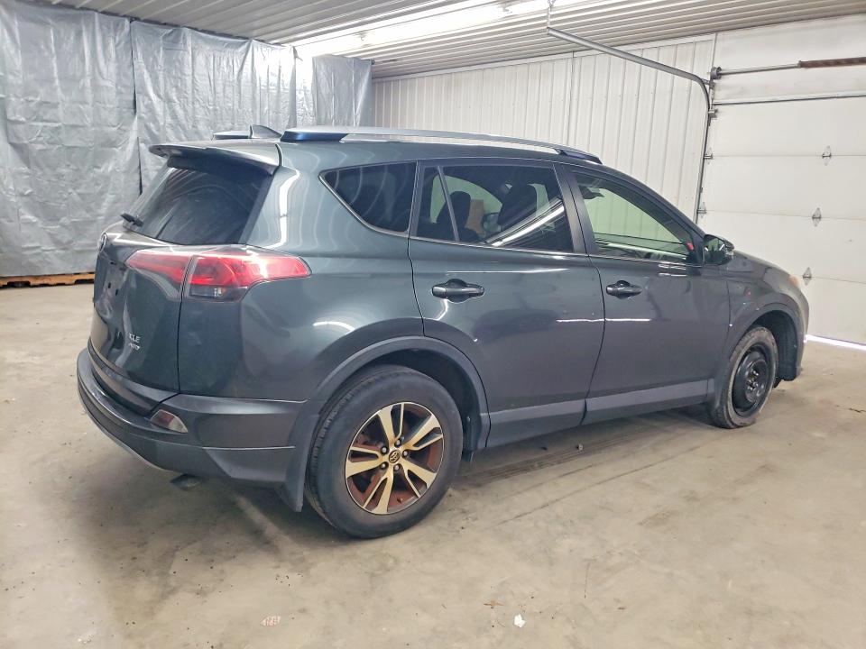 2017 Toyota Rav4 VIN JTMRFREV7HD201638 COPART salvage auction — REAR END, Wv - Certificate Of Title, sold $4,050 on 2026-07-09 (photo 3)