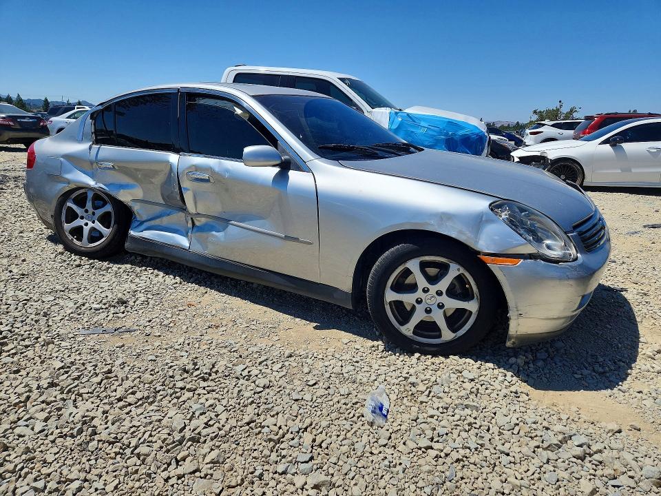 2004 Infiniti G35 VIN JNKCV51E24M619329 COPART salvage auction — SIDE, CA - SALVAGE CERTIFICATE, sold $500 on 2026-07-14 (photo 4)