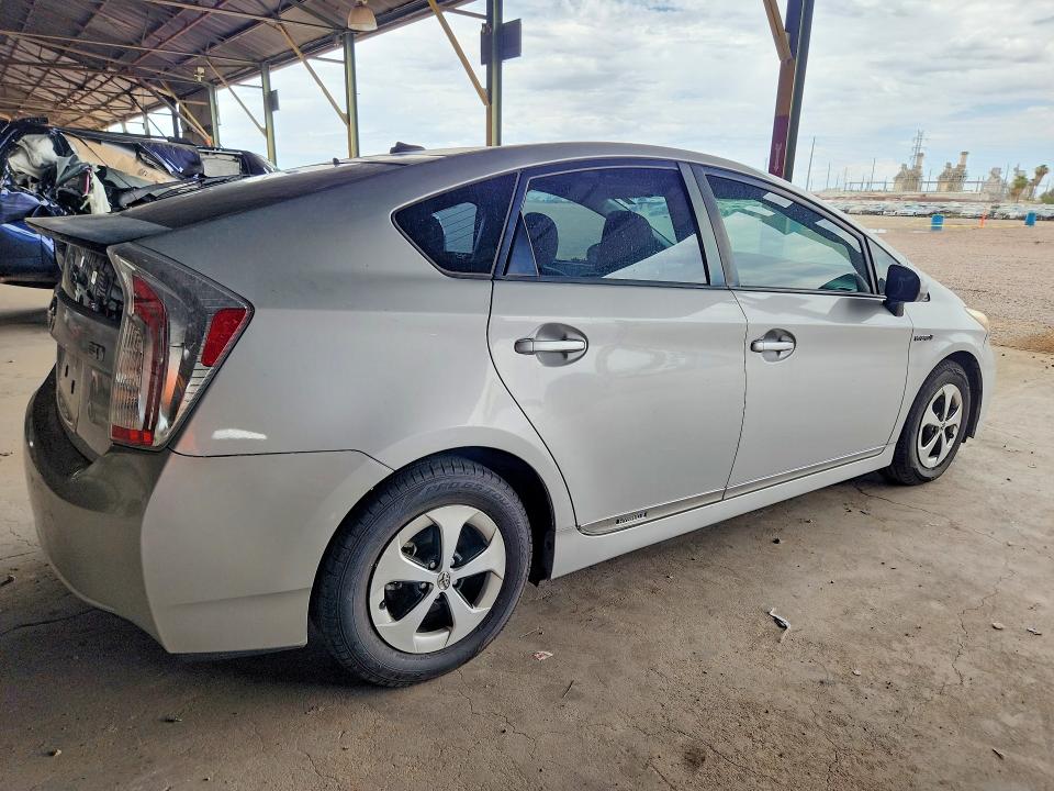 2014 Toyota Prius VIN JTDKN3DU9E0363302 COPART salvage auction — NORMAL WEAR, AZ - CERTIFICATE OF TITLE (P), sold $1,450 on 2026-07-11 (photo 3)