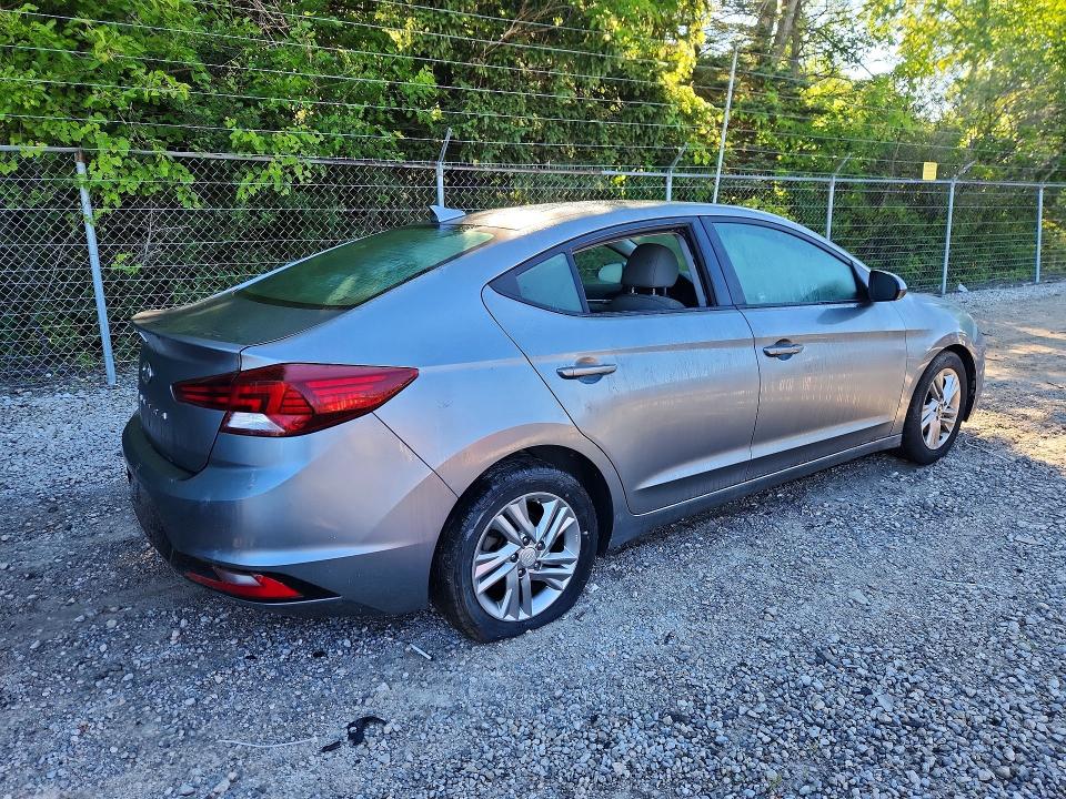 2019 Hyundai Elantra VIN KMHD84LF0KU770076 COPART salvage auction — VANDALISM, Oh - Certificate Of Title, sold $1,300 on 2026-07-29 (photo 3)