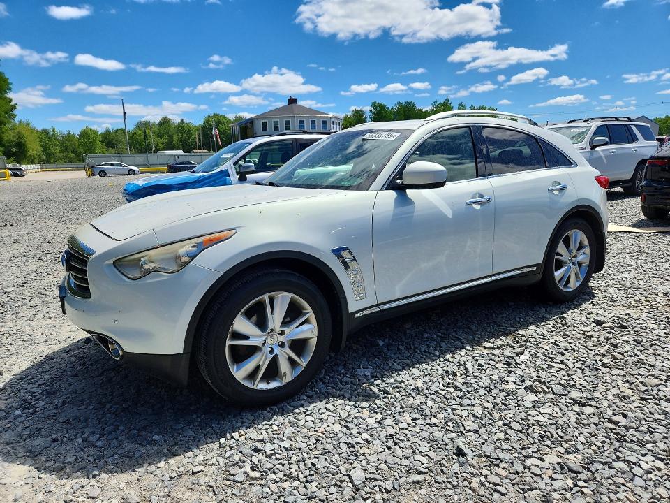 2012 Infiniti Fx VIN JN8AS1MW3CM153590 COPART salvage auction — SIDE, Ma - Cert Of Title-Reconstrctd Coll, sold $900 on 2026-07-16 (photo 1)