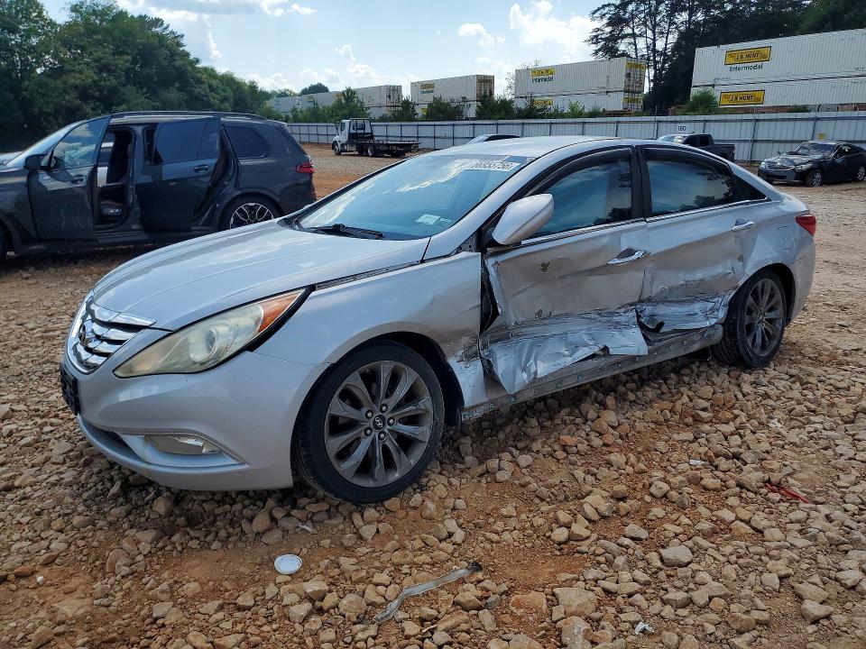 2011 Hyundai Sonata VIN 5NPEC4AC8BH253635 COPART salvage auction — SIDE, Nc - Salvage Certificate Of Title, sold $700 on 2026-07-27 (photo 1)