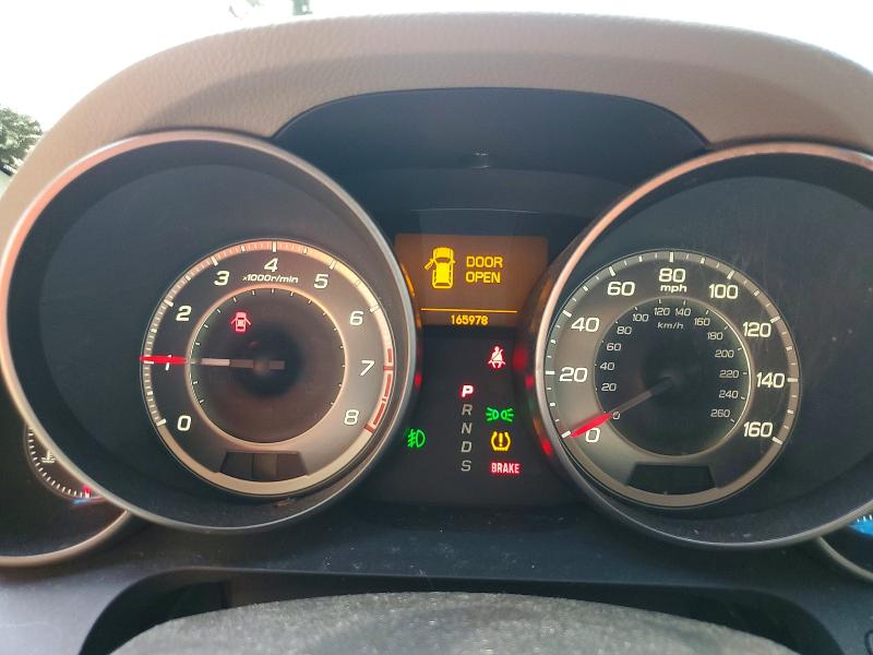 2012 Acura Mdx VIN 2HNYD2H3XCH503837 COPART salvage auction — ROOF, GA - CERT OF TITLE-SALVAGE, sold $275 on 2026-09-11 (photo 9)