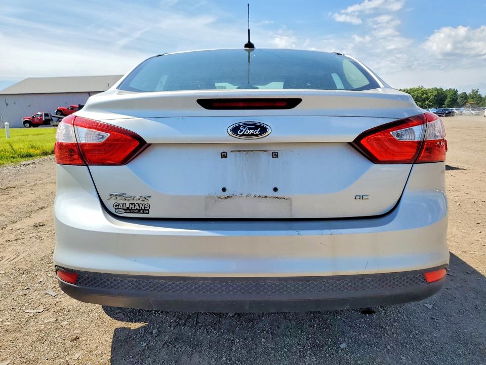 2012 Ford Focus VIN 1FAHP3F27CL255679 COPART salvage auction — FRONT END, Oh - Cert Of Title-Salvage, sold $250 on 2026-07-02 (photo 6)