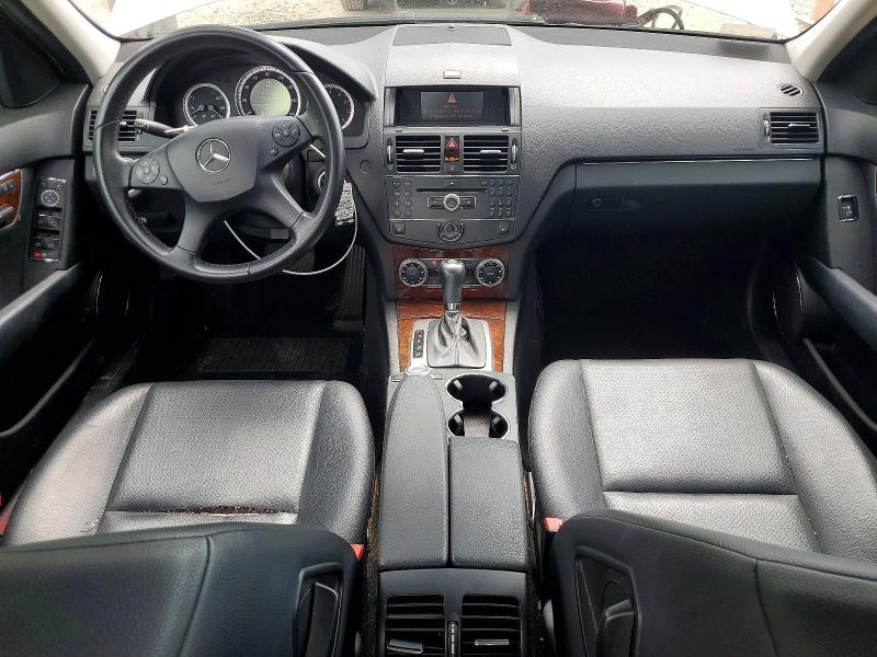 2009 Mercedes-benz C-klasse VIN WDDGF81X79F198129 COPART salvage auction — SIDE, Oh - Cert Of Title-Salvage, sold $600 on 2026-07-08 (photo 8)
