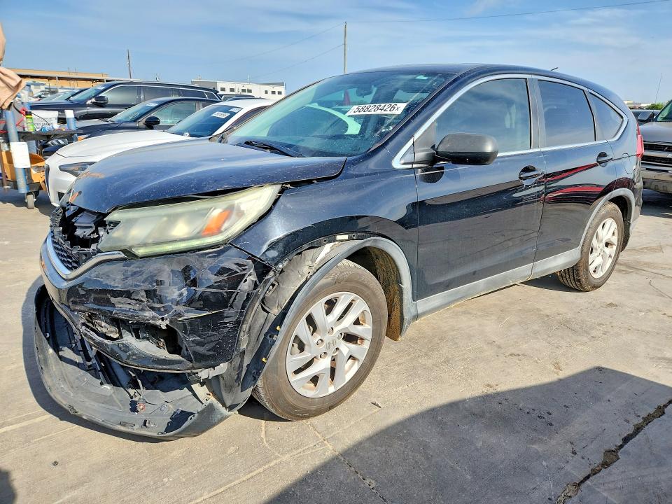 2015 Honda Cr-v VIN 2HKRM3H51FH514139 COPART salvage auction — FRONT END, Tx - Certificate Of Title, sold $3,450 on 2026-07-09 (photo 1)
