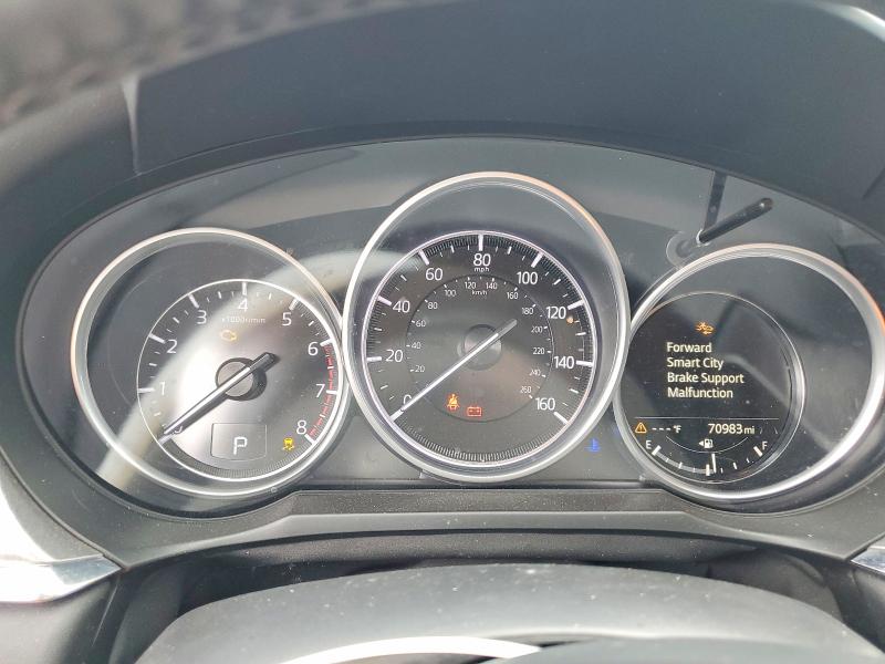 2019 Mazda 6 VIN JM1GL1TY6K1504370 COPART salvage auction — FRONT END, Fl - Certificate Of Destruction, sold $800 on 2026-07-06 (photo 9)
