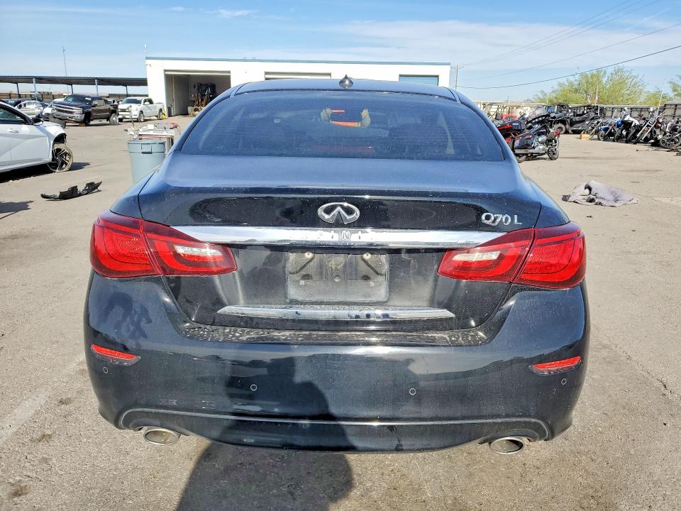 2015 Infiniti Q70 VIN JN1BY1PP7FM600125 COPART salvage auction — FRONT END, Tx - Salvage Vehicle Title, sold $775 on 2026-07-17 (photo 6)