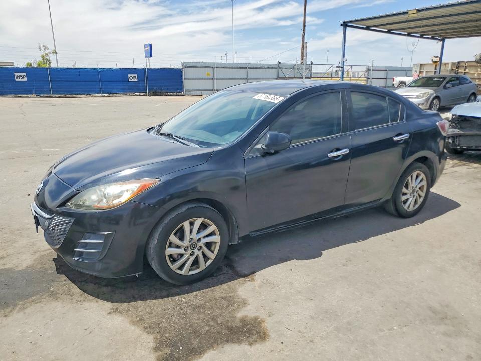2010 Mazda 3 VIN JM1BL1SFXA1105051 COPART salvage auction — MECHANICAL, Tx - Certificate Of Title (P), sold $250 on 2026-07-10 (photo 1)