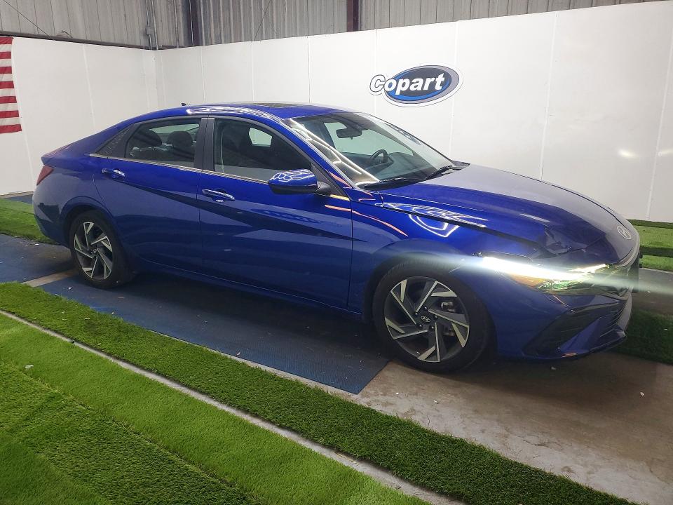 2025 Hyundai Elantra VIN KMHLS4DG5SU908408 COPART salvage auction — FRONT END, FL - CERTIFICATE OF TITLE (P), sold $11,500 on 2026-07-15 (photo 4)