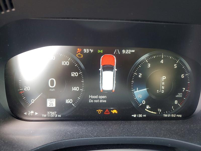 2019 Volvo Xc60 VIN YV4A22RLXK1344081 COPART salvage auction — FRONT END, Al - Cert Of Title-Salvage Title, sold $12,900 on 2026-07-14 (photo 9)