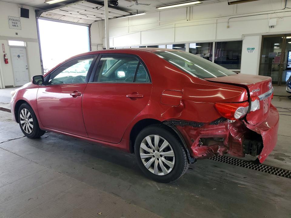 2013 Toyota VIN 5YFBU4EE6DP150327 COPART salvage auction — REAR END, Wa - Bill Of Sale, sold $800 on 2026-07-10 (photo 2)