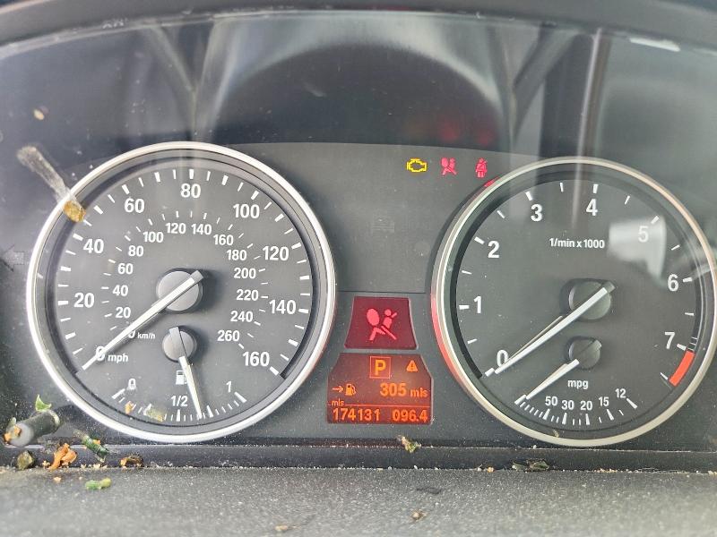 2011 BMW X5 VIN 5UXZV4C57BL411810 COPART salvage auction — REAR END, Il - Salvage Certificate, sold $950 on 2026-07-08 (photo 9)