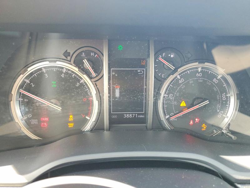 2024 Toyota 4runner VIN JTEPU5JR3R6279303 COPART salvage auction — FRONT END, La - Cert Of Title-Salvage, sold $19,000 on 2026-07-17 (photo 9)