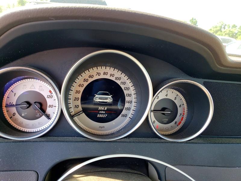 2013 Mercedes-benz C-klasse VIN WDDGF8AB2DG136581 COPART salvage auction — ROOF, Ct - Cert Of Title-Salvage, sold $2,900 on 2026-07-31 (photo 9)