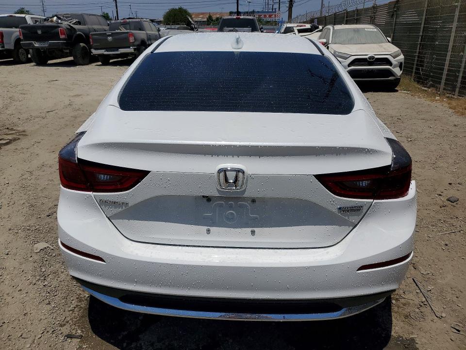 2019 Honda Insight VIN 19XZE4F96KE033908 COPART salvage auction — REAR END, Ca - Salvage Certificate, sold $3,550 on 2026-07-02 (photo 6)