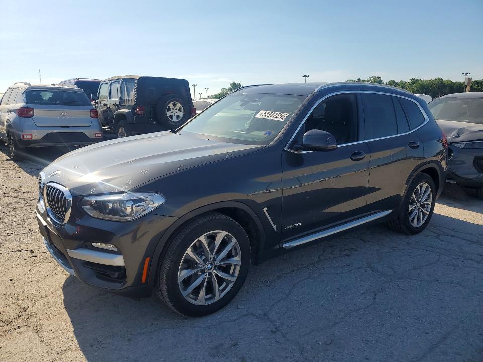 2018 BMW VIN 5UXTR9C53JLC82392 COPART salvage auction — REAR END, In - Cert Of Title-Salvage Title, sold $8,100 on 2026-07-10 (photo 1)