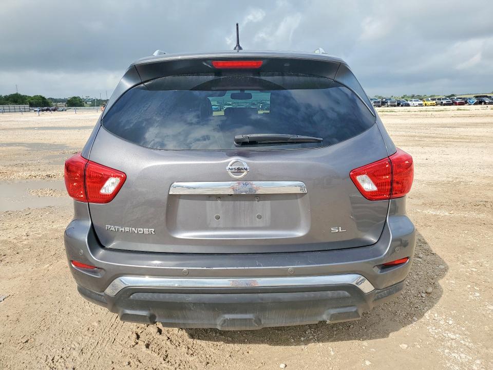 2017 Nissan Pathfinder VIN 5N1DR2MN9HC685842 COPART salvage auction — FRONT END, Tx - Salvage Vehicle Title, sold $2,300 on 2026-07-02 (photo 6)