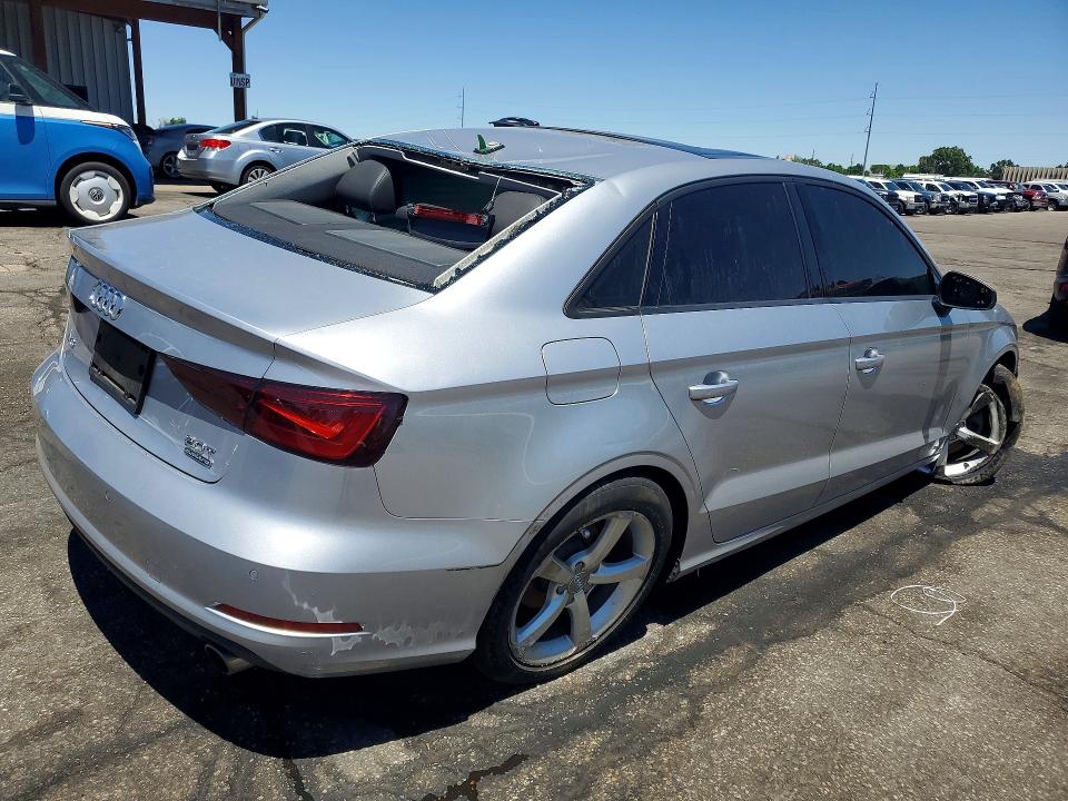 2015 Audi A3 VIN WAUBFGFF7F1093322 COPART salvage auction — BIOHAZARD/CHEMICAL, Co - Public - Salvage Title, sold $275 on 2026-07-23 (photo 3)