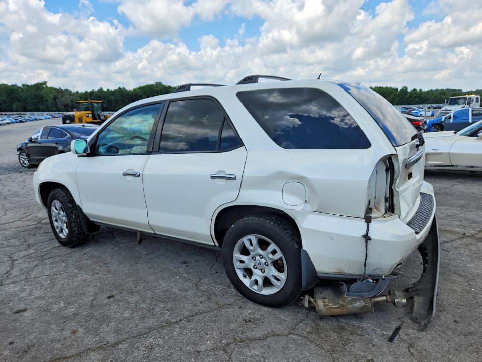 2006 Acura Mdx VIN 2HNYD189X6H502125 COPART salvage auction — REAR END, Ms - Cert Of Title-Salvaged, sold $275 on 2026-07-09 (photo 2)