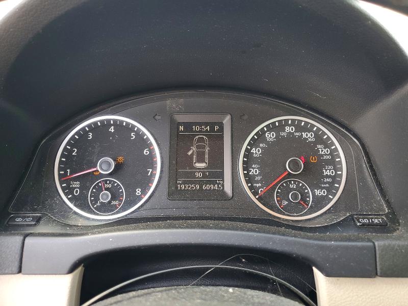 2014 Volkswagen Tiguan VIN WVGAV3AXXEW538594 COPART salvage auction — REAR END, Oh - Cert Of Title-Salvage, sold $525 on 2026-07-20 (photo 9)