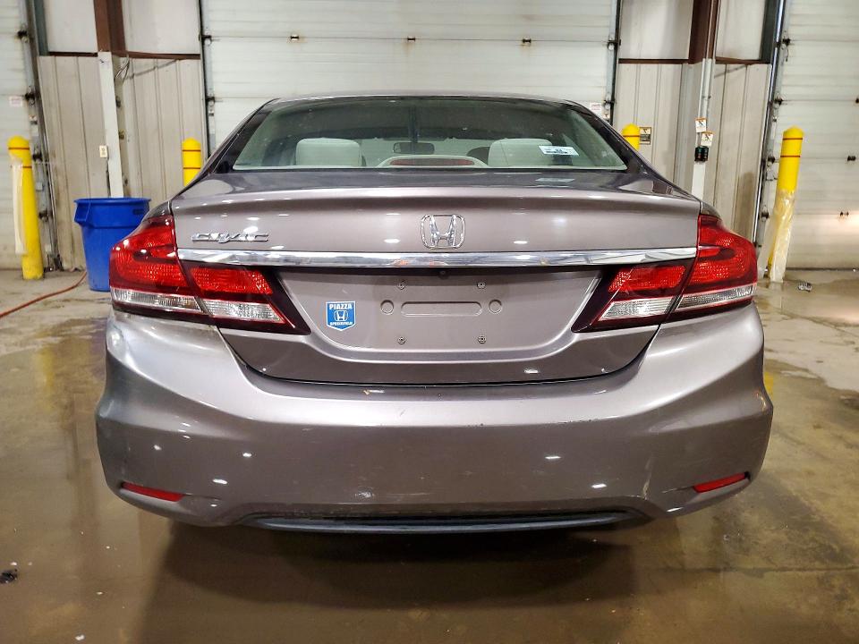 2015 Honda Civic VIN 19XFB2F57FE284746 COPART salvage auction — FRONT END, Pa - Certificate Of Salvage, sold $2,400 on 2026-07-02 (photo 6)