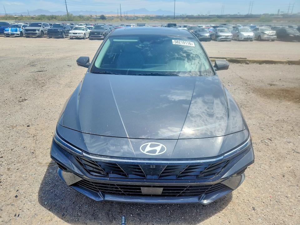 2024 Hyundai Elantra VIN KMHLP4DG8RU831416 COPART salvage auction — REAR END, Az - Cert Of Title - Salvage, sold $7,600 on 2026-07-31 (photo 5)