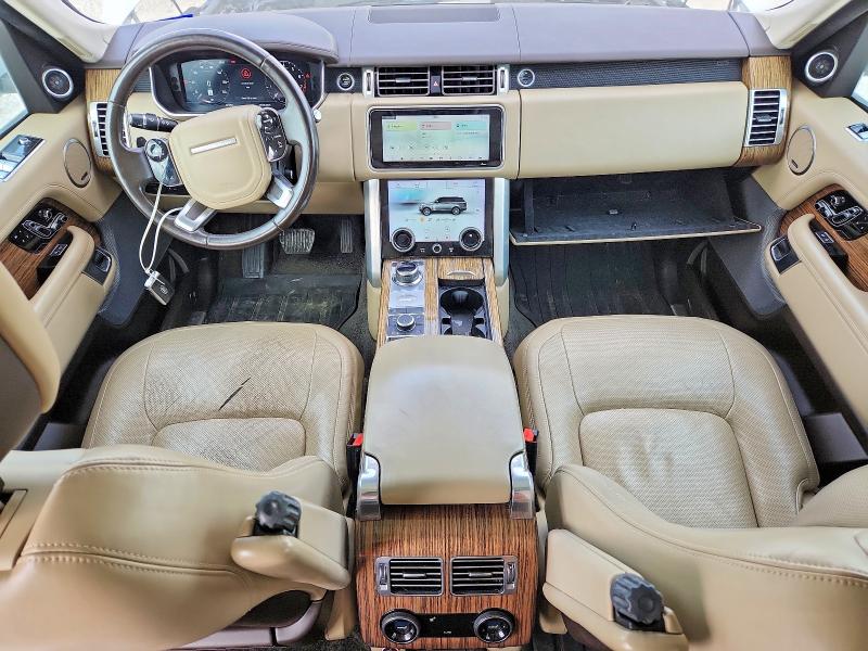 2019 Land rover RANGE ROVER VIN SALGS2SV6KA555229 COPART salvage auction — MECHANICAL, Tx - Certificate Of Title (P), sold $12,600 on 2026-08-20 (photo 8)