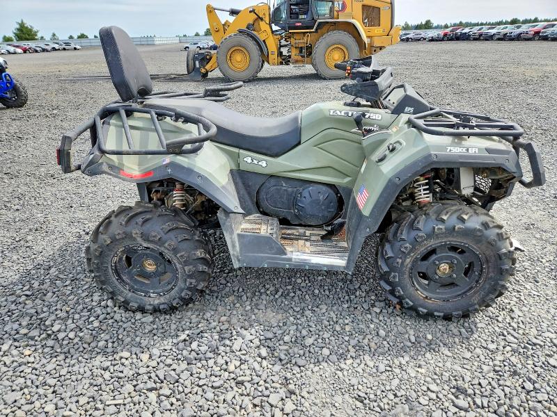 2021 Hisun Tactic 750 VIN A6HSDWZ0AMB000118 COPART salvage auction — ROLLOVER, WA - BILL OF SALE, sold $550 on 2026-07-23 (photo 9)