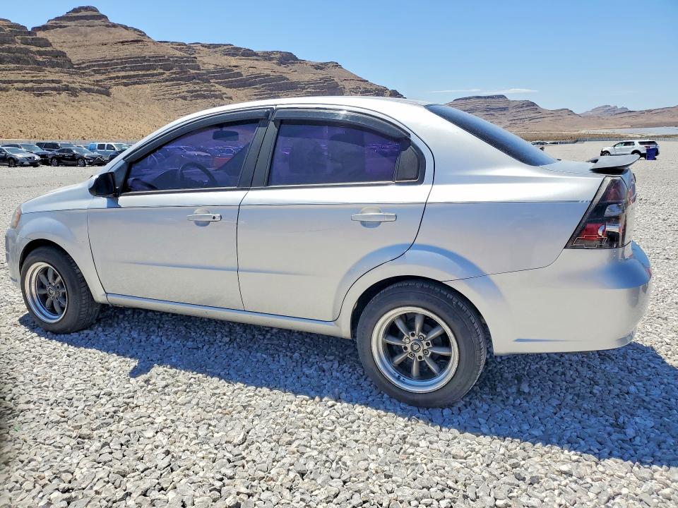 2011 Chevrolet Aveo VIN KL1TD5DE9BB249125 COPART salvage auction — VANDALISM, NV - SALVAGE TITLE, sold $200 on 2026-07-29 (photo 2)