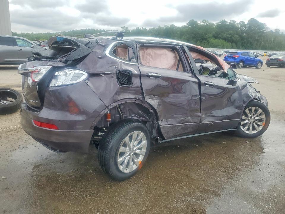 2018 Buick Envision VIN LRBFX1SAXJD059180 COPART salvage auction — ROLLOVER, Sc - Non-Reb & Rem Salvage Title, sold $275 on 2026-07-27 (photo 3)