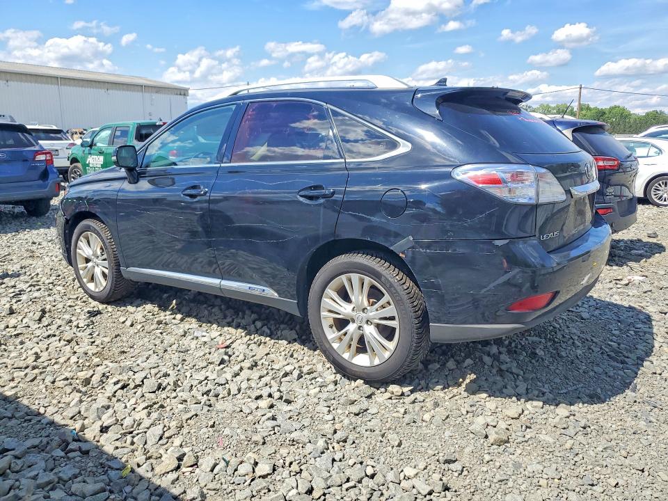 2010 Lexus Rx 450h VIN JTJBC1BA9A2004336 COPART salvage auction — MINOR DENT/SCRATCHES, Nj - Cert Of Title-Salvage, sold $1,900 on 2026-07-29 (photo 2)