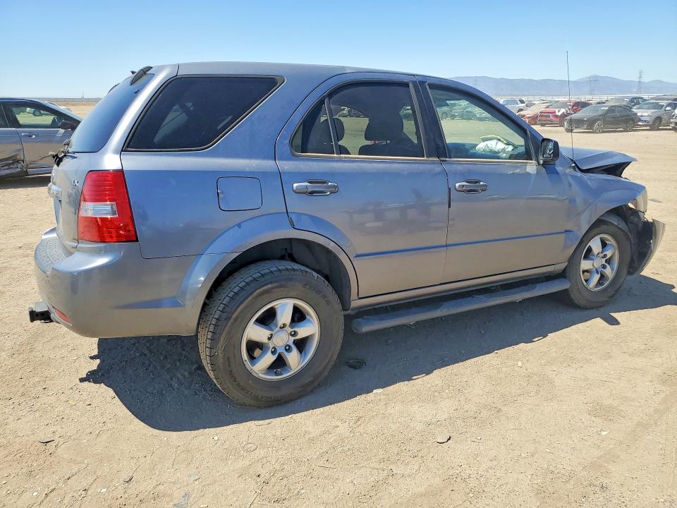 2008 Kia Sorento VIN KNDJD735X85798028 COPART salvage auction — FRONT END, Ca - Salvage Certificate, sold $400 on 2026-07-20 (photo 3)