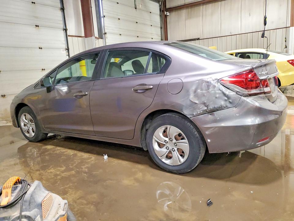 2015 Honda Civic VIN 19XFB2F57FE284746 COPART salvage auction — FRONT END, Pa - Certificate Of Salvage, sold $2,400 on 2026-07-02 (photo 2)