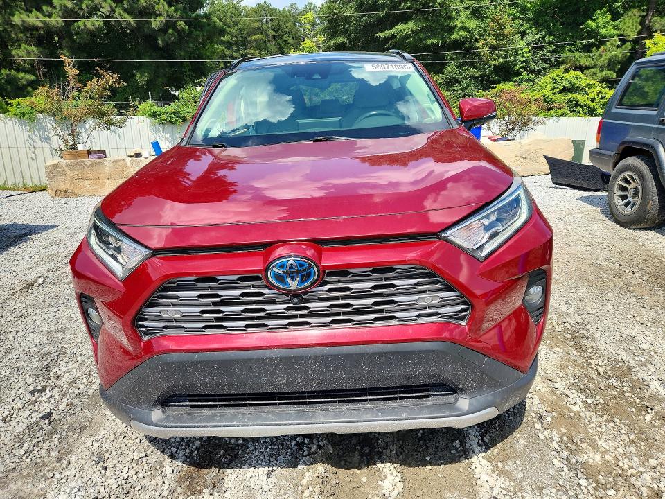 2019 Toyota VIN JTMDWRFV9KD520796 COPART salvage auction — SIDE, Ga - Cert Of Title-Salvage, sold $7,400 on 2026-07-06 (photo 5)