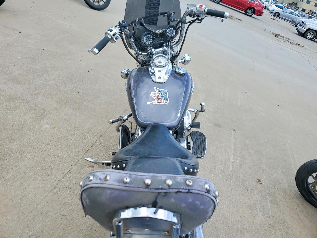 2005 Yamaha XVS65 VIN JYAVM01E05A078229 COPART salvage auction — Rear End, TX - SALVAGE VEHICLE TITLE, sold $600 on 2026-07-09 (photo 6)