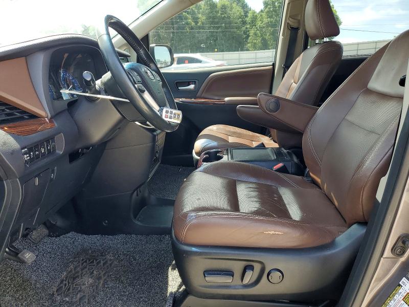 2016 Toyota Sienna VIN 5TDDK3DC2GS132041 COPART salvage auction — FRONT END, Ga - Cert Of Title-Salvage, sold $6,300 on 2026-07-27 (photo 7)