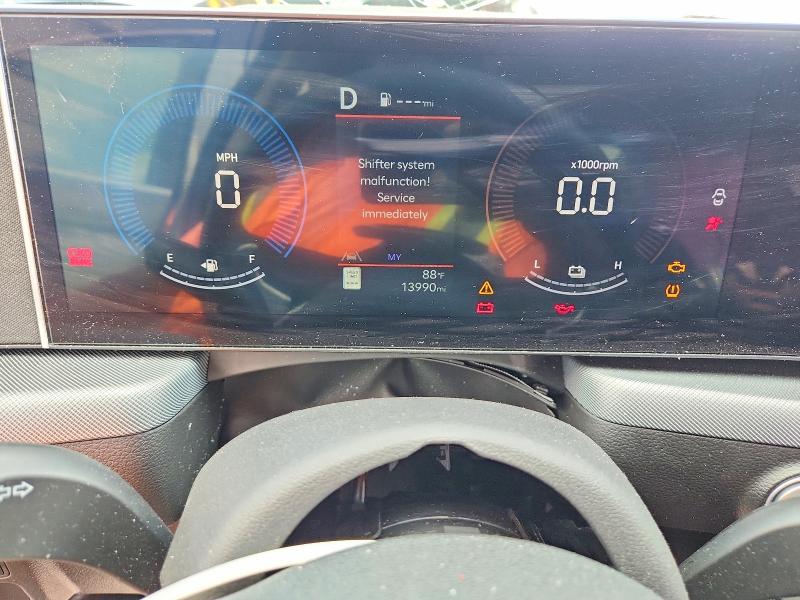 2026 Hyundai Sonata hybrid VIN KMHL24JJ9TA145926 COPART salvage auction — FRONT END, FL - CERTIFICATE OF DESTRUCTION, sold $5,700 on 2026-07-27 (photo 9)