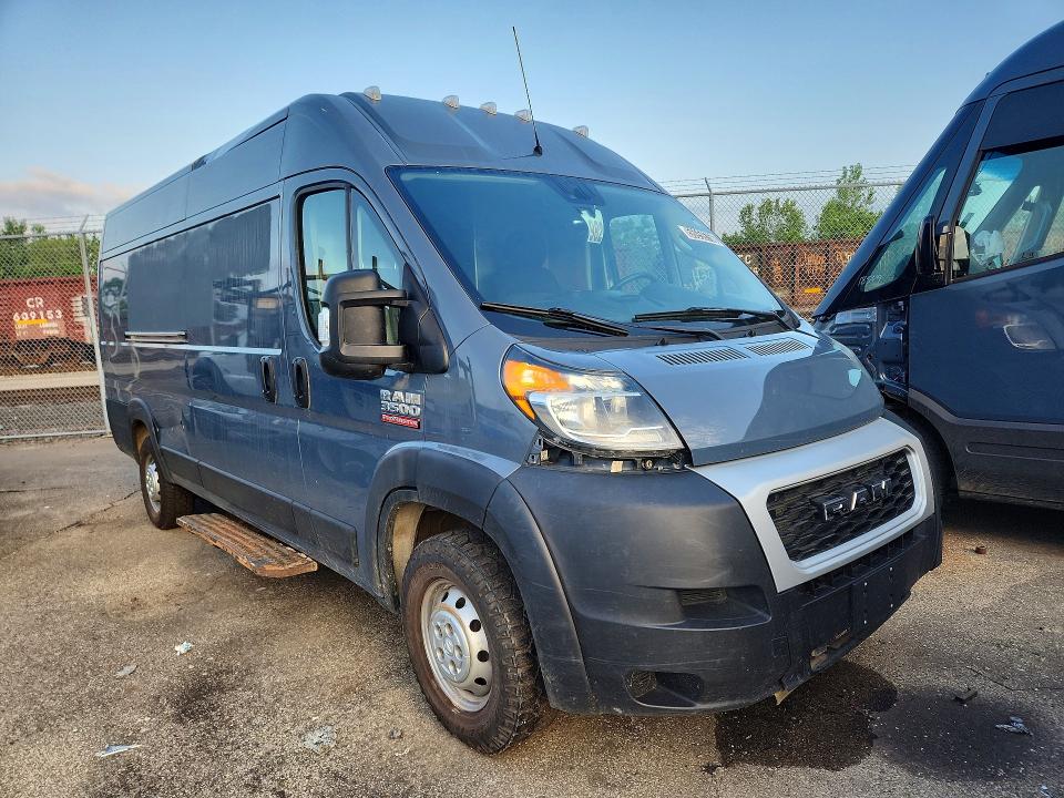 2021 Ram Promaster 3500 VIN 3C6MRVJG4ME536034 COPART salvage auction — NORMAL WEAR, Oh - Certificate Of Title, sold $6,000 on 2026-07-28 (photo 4)