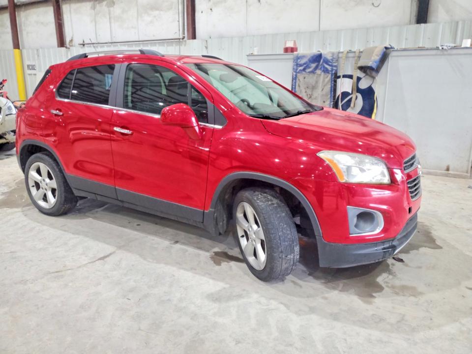 2016 Chevrolet Trax VIN KL7CJRSB1GB623801 COPART salvage auction — FRONT END, Salvage Title, sold $1,350 on 2026-07-29 (photo 4)