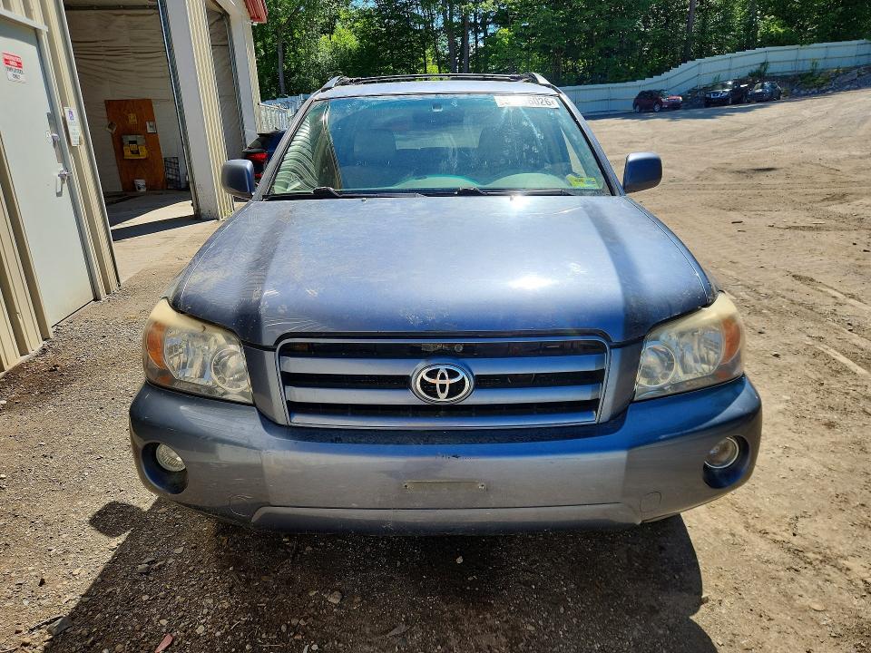 2005 Toyota Highlander VIN JTEEP21A950094726 COPART salvage auction — MINOR DENT/SCRATCHES, Vt - Certificate Of Title, sold $725 on 2026-07-06 (photo 5)
